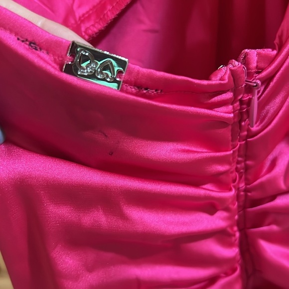 For Love And Lemons Mirage Mirrord Hot Pink Mini Dress or Lingerie M NWT - Picture 15 of 16